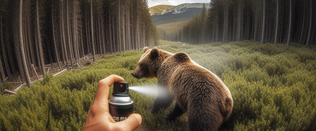 SvetelnaPosta spreje proti medvedom Bear Buster